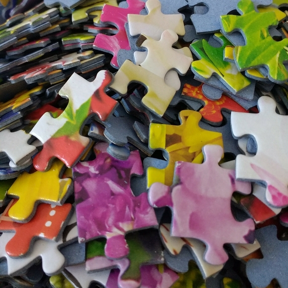 Kodak Premium Puzzle Rainbow Flowers 🌺 1000pc puzzle - Picture 3 of 6